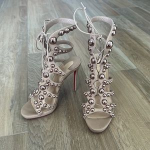 Tan Christian Louboutin